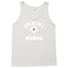 Kiss Me I Am A Nurse St Patricks Day Design Tank Top