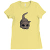 cute cat Ladies Fitted T-Shirt