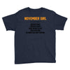 November Girl Hated By Many Youth Tee