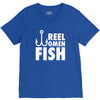 reel legend funn V-Neck Tee