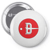 D Pin-back button