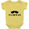 mustache Baby Onesie