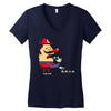 veggies are life Women's V-Neck T-Shirt