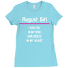 August Girl Ladies Fitted T-Shirt