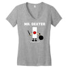 mr dexter Women's V-Neck T-Shirt