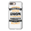 Super Cool Grandpa Of A Freaking Awesome Granddaughter iPhone 8 Plus
