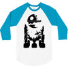 r2 d2 on endor 3/4 Sleeve Shirt