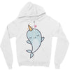 cute kawaii narwhals are cute Zipper Hoodie