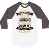 Super Cool Granddaughter Of A Freaking Awesome Grammy 3/4 Sleeve Shirt