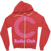 Radio Club Zipper Hoodie