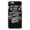 drink wine &amp; watch christmas movies iPhone 6 Plus/6s Plus Case