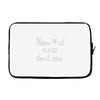 mermaid hair Laptop sleeve