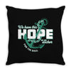 We Have This Hope As An Anchor For The Soul Throw Pillow