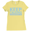 keep talking i m diagnosing you Ladies Fitted T-Shirt