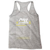 May Girl Facts Gemini Racerback Tank