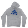 valknutr knoten der gefallenen odin nordisch symbol aspekte wotan Unisex Hoodie