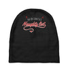 i'm on santa's naughty list Baby Beanies