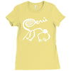 marca peru nazca lines monkey Ladies Fitted T-Shirt