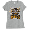 republic rebels Ladies Fitted T-Shirt