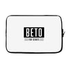 Beto For Senate Laptop sleeve
