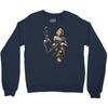 marilyn monroe machine gun gangster 100% cotton Crewneck Sweatshirt