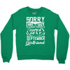 This Guy Is Taken By A Super Sexy September Girlfriend Crewneck Sweatshirt