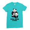 Still Alive Bitches Ladies Fitted T-Shirt