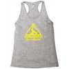 vorsicht zuchtbulle funny Racerback Tank