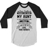 Dear Auntie, Thanks For Being My Aunt 3/4 Sleeve Shirt