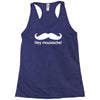 hey moustache! Racerback Tank