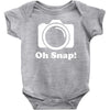 oh snap camera Baby Bodysuit