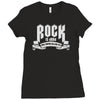 rock is dead paper killed it Ladies Fitted T-Shirt