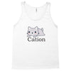 funny cat science t shirt Tank Top