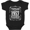 vintage made in 1957 perfectly aged a living legend Baby Bodysuit