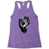 screaming hand werewolf Racerback Tank