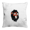 cool summerish scar Throw Pillow