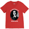 on wednesdays we wear black V-Neck Tee