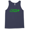black funny glow in dark glowing Tank Top