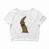 worm zombie Crop Top