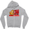 gildan funny  irritable owl syndrome, ideal gift, birthday present Zipper Hoodie