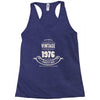 premium vintage 1976 classic perfectly aged limited edition Racerback Tank
