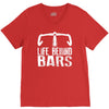 life behind bars cycling V-Neck Tee