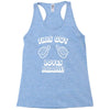 this guy loves miami Racerback Tank