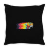 speed of flight Throw Pillow
