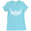 tribal flugel beidseitig bedruckt Ladies Fitted T-Shirt