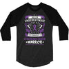 Never Underestimate The Strength Of A Gynecologic Cancer Warrior 3/4 Sleeve Shirt