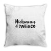michoacan and jalisco Throw Pillow
