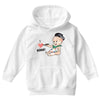 Cute Baby Painter's Mom Love Youth Hoodie