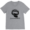 gold V-Neck Tee
