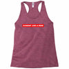 flossin' like a boss Racerback Tank